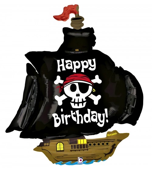 Ballon hélium Anniversaire Pirate