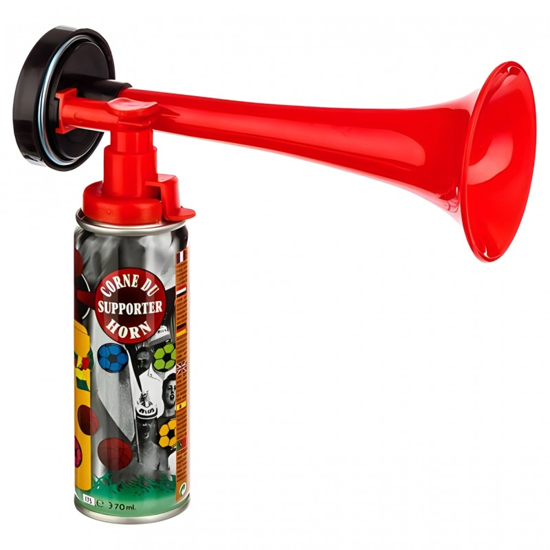 Mégaphone Portable KICHOUSE – Plastique Jaune, 23 Cm, Léger – Pour Encourager En Sport, Fêtes, Concerts, Animations – Corne De Brume Pour Supporters