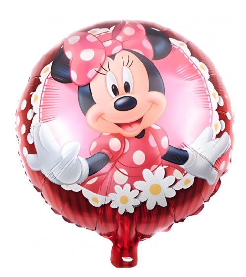 Ballon hélium rond Minnie