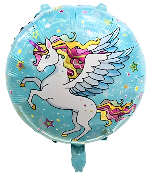 Ballon hélium rond Pegasus
