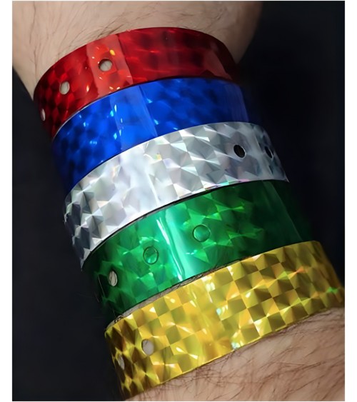 Bracelets id holographiques